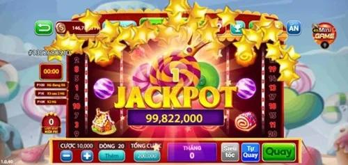Hình ảnh nổ hũ jackpot lũy tiến với số tiền lớn